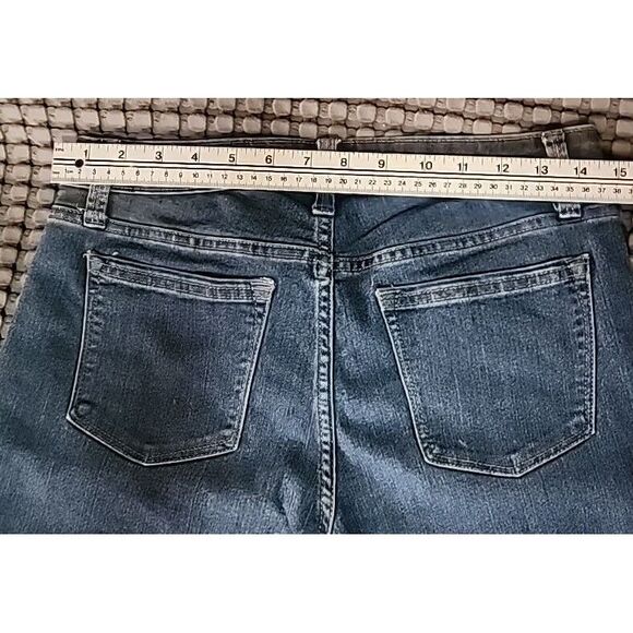 Lee Riders Size 6M Blue Mid Rise‎ Capri Straight Leg Denim Womens - Picture 13 of 16